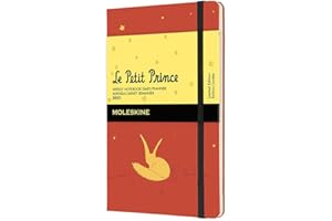Moleskine, Agenda Settimanale 2022 12 Mesi, Edizione Limitata Il Piccolo Principe Volpe, Weekly Planner e Notebook, Copertina Rigida, Formato Pocket 9 x 14 cm, Colore Arancione Corallo, 144 Pagine