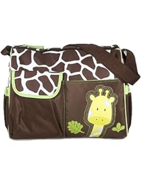 adoraland Multifunktional Mama Handtasche Baby Wickeltasche --- Giraffe Muster