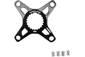 DJC COMPONENTS DJC Bike Chairing Spider Adapter for Shimano Direct Mount to 104BCD M6100 M7100 M8100 M9100 XTR SLX (for Shimano to 104BCD)