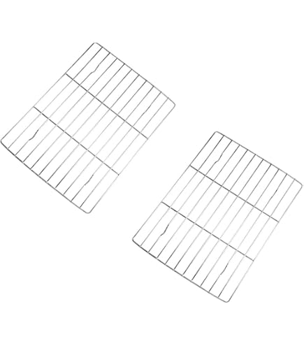 2 Rack Reversibili In Acciaio Inox 304 Per Friggitrice Ad Aria Instant Vortex Plus Dual Basket - 4