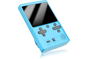 Cuifati Retro-Handheld-Spielekonsole, 500 Klassische Beliebte Spiele, 3-Zoll-HD-Farbbildschirm-Arcade-Gaming-Player mit Kabelwiedergabe auf Dem Fernseher, Übung für die (Blau)