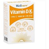 Wellcare Vitamin D3-K2 1000 IU 30 ML Sprey 10149