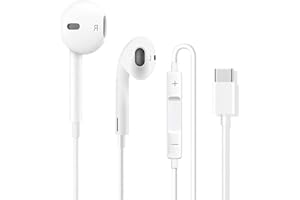 UCGOU Ecouteurs USB Type C,Intra Auriculaires HiFi Stéréo Écouteurs Type C avec Micro et Contrôle du Volume,pour Samsung S21 S22 S30,Huawei P40 P30 P30 Pro,iPad Pro 2018,Google Pixel 5 4 4XL 3,OnePlus 9R 8T