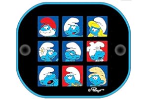 HTC MOVE Htc - LOT DE 2 PARE SOLEIL LATERAL 44 X 36 CM SCHTROUMPF