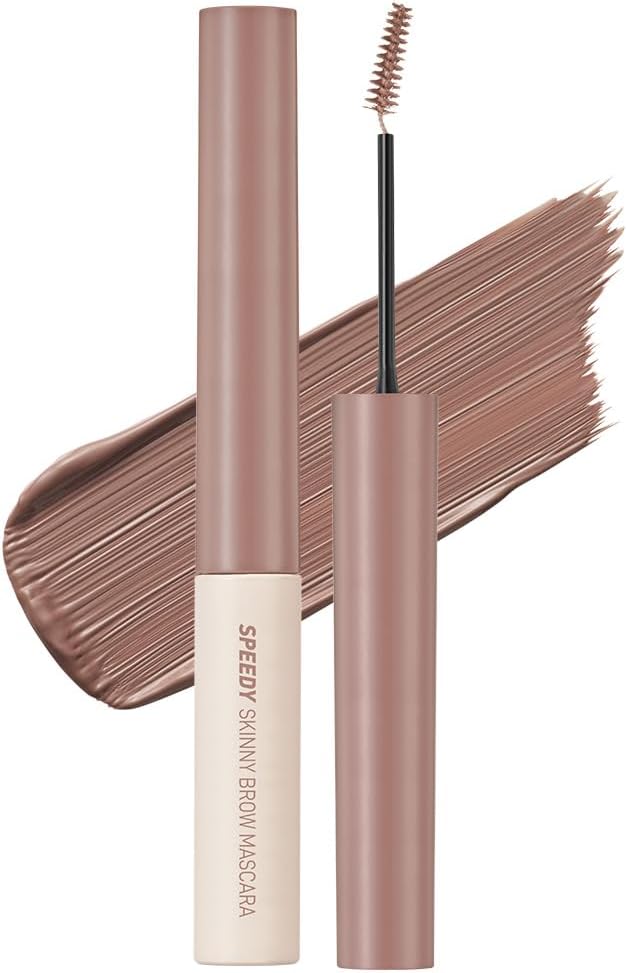 Peripera Renklendirici ve Sabitleyici Kaş Maskarası Speedy Skinny Brow Mascara 05 Peony Ash