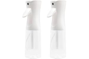 DAWRIS 2-pack sprayflaska hår, kontinuös vattensprejflaska för hår, 200 ml vattensprayflaska frisör vattensprejflaska fin dimma för hårstyling, växter, hudvård