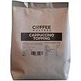 Coffee Masters Cappuccino Topping - 10 Packs x 1kg Instant Vending Machine Milk Powder - Deliciously Creamy and Frothy Coffee Toppings - Mild and Milky Foam Whitener for Hot Drinks