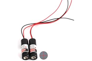 BEITESI Red Light can Measure Distance Board Cutting Positioning Adjustable Focal Length,The housing is provided with an Insulator(traverse-2pack)