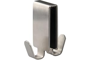 Fackelmann Tecno Haczyk na Ściankę Prysznicową, Srebrny, 12 x 3,5 x 4,6 cm