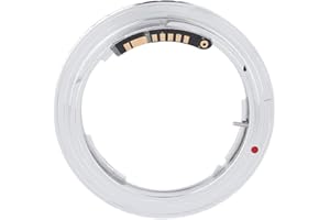 EBTOOLS Adaptateur D'objectif, Om-EOS Adaptateur D'objectif avec Contact électrique pour Olympus Om Lens pour Appareils Photo Canon EOS