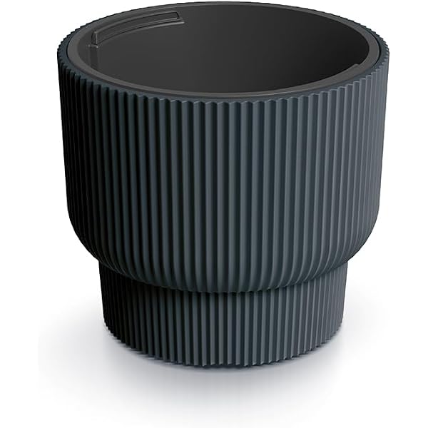 Capi Europe - Blumentopf Kugel Groove NL - 43x41 - Elfenbein 