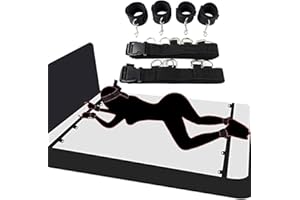 DOOISUUE Amarres de Cama B-D-S-M Accesorios Ajustable Fáciles de Transportar Correa De Cabecera 9D28