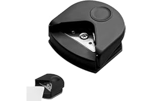 WLVINSON Perforatrice d'angle,Arrondisseur d'angle Professionnel,Coupe Angle Arrondi Papier,Pour Scrapbooking,Bullet Journal,Cartes,Photos,Etiquettes,Outil Perforatrice Coin Arrondi pour DIY et Loisirs Créatif