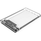 Orico USB 3.0 Micro B Transparent 2.5&rdquo; inch SATA SSD Hard Disk Box