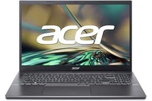 Acer Aspire 5 A515-57-78XY, Ordenador Portátil 15,6” Full HD LCD (‎Intel Core i7-12650H, 32 GB RAM, 1024 GB SSD, Intel UHD Graphics, Sin Sistema Operativo) Color Gris, Teclado QWERTY Español