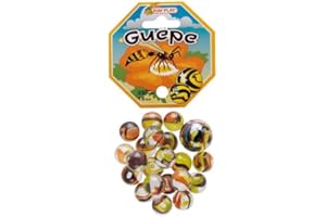 MESBILLES Kim'Play - 500818 - Jeu de Plein Air - 20 Billes + 1 Calots - Guepe - Coloris alÃƒÂƒÃ‚©atoire by En savoir plus