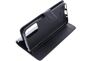 foto-kontor Custodia a libro compatibile con Doro 8110/8110 Plus / 8100/8100 Plus cover di colore nero