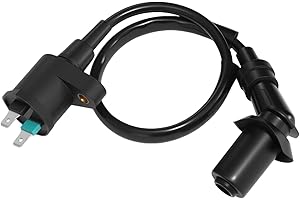 GREACESRIO 1PCS Bobine D'allumage pour Moto, Bobine D'allumage Scooter, Bobine Allumage pour Moteur GY6 50 CC 125 CC 150 CC, Accessori pour GY6 Moteur Moto Dirt Bike Scooter Cyclomoteur