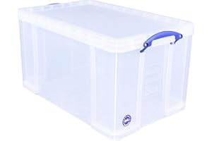 Really Useful Box 84C 84 Liter Box Transparent 710x440x380 mm PP