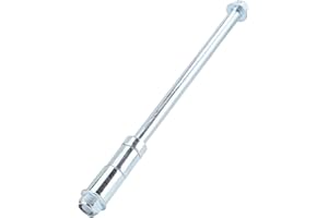 SIPARTS 12mm 220mm Front Axle Rear with Socket 5mm 20mm 30mm Fit for Pit Dirt Bike Moped Scooter Quad ATV Mini Bike Parts