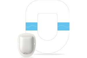 funpatch Omnipod 5 Adhesive Patches 60 Pack Waterproof Pre-Cut Transparent Patches for Omnipod 5 Dash Pods Clear Overpatch Latex-Free & Hypoallergenic Long Stay for 7 Days