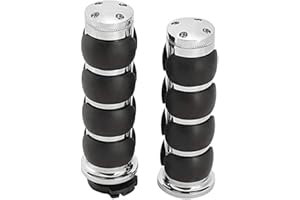 Baceyong Motorcycle Hand Grips for Most Motorcycle with 7/8"(22mm) Diameter Handlebars
