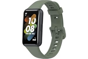 Chainfo Strap compatible with Huawei Honor Band 7 / Band 7 Watch Band, Replacement Adjustable Bracelet Silicone Sports Strap NO230223