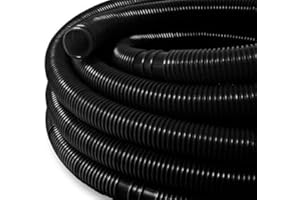 Well2wellness Piscina Manguera Solar 32mm Negro Mangueras Flexibles Con 190g / M - Negro