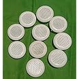 Juz4U Home Wall Air Hole Closer Round Mosquito Net Dust Controller White 1.5 INCH (10psc 1.5inch)|Circle air Cowl|Chimney Vent Pipe Cover | Air Vent Grille Cover ducting (Pack of 10)