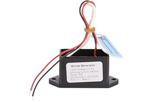 DIYEENI Generator ozonu 200 mg/h, oczyszczacz powietrza DIY Mini odÅwieżacz powietrza, generator ozonu DC 12V do domowych urzÄdzeÅ do oczyszczania wody/powietrza