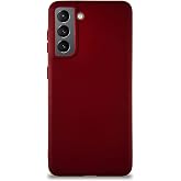 KZY İletişim Samsung Galaxy S21 ile Uyumlu Kılıf Soft Premier Renkli Silikon Kapak - M&uuml;rd&uuml;m