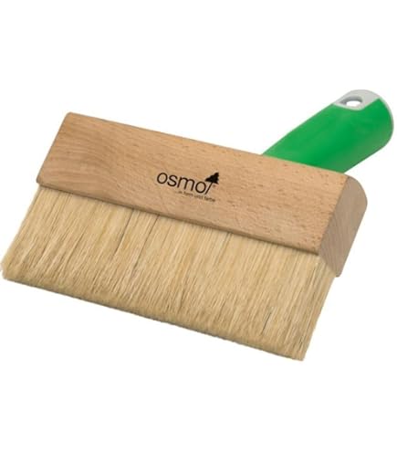 Osmo Naturborsten Pinsel 80 Mm | Spezialpinsel Für Hartwachsöle | Ideal Für Holzöle & Farben