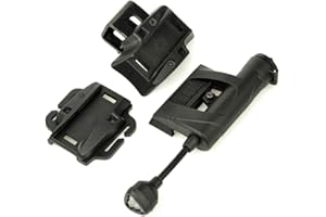 SBGJMY Tactical Military Helmet Light Charge MPLS,4 Modes Military Signal Safety Survival Flashlight,Helmet Signal Lights Illumination Tool Outdoor Hunting Tactical Helmet Accessories (Black)