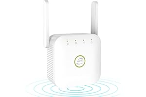 UBCWIN 2024 Newest WiFi Extender, WiFi Booster, WiFi Repeater Covers Up to 3800 Sq.ft and 45 Devices, Internet Booster - with Ethernet Port, Quick Setup, Home Wireless Signal Booster (White)