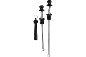 POENVFPO Quick Release Skewer, Anti Theft Secure Lock Skewers Set Aluminum Alloy Wheel Locking Security Skewer for Mountain Bike Road Bike