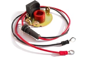 r2digital® KIT ACCENSIONE ELETTRONICA +30% IMPULSORE MAGNETICO compatibile con AUTO 600 D'epoca per Motore 4 CILINDRI ELABORAZIONE Digitale (Accensione elettronica 4cly)