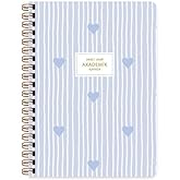 Sharp 16 * 23 Spiral Academic Agenda - Blue Heart