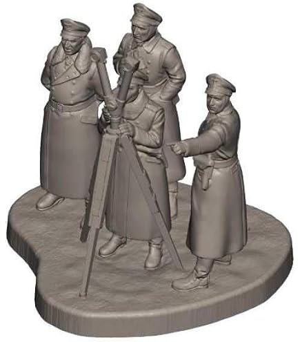 Zvezda Z6153 Maquette Escouade Reconnaissance Allemande WWII - Échelle 1:72