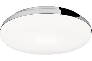 Astro Bathroom Ceiling Light, E27 (Edison Screw), 60 W, Polished Chrome