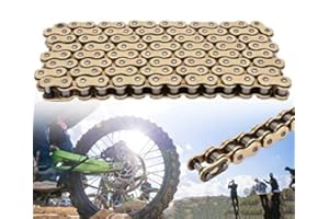 JFG RACING Surron Chaîne d'entraînement pour moto 112 Chaîne de connexion standard pour moto électrique Sur-Ron S/X Light Bee