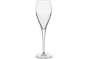 Luigi Bormioli 7540422 Prestige Atelier Boîte de 6 Flûtes Cristal Transparent 6,4 x 6,4 x 22,2 cm