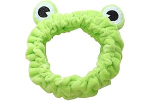 COURTI capelli Trucco elastico a tesa larga Fascia per capelli antiscivolo Lavaggio viso Fasce per capelli morbidi per le donne Ragazze Doccia Sport Bellezza Cura della pelle