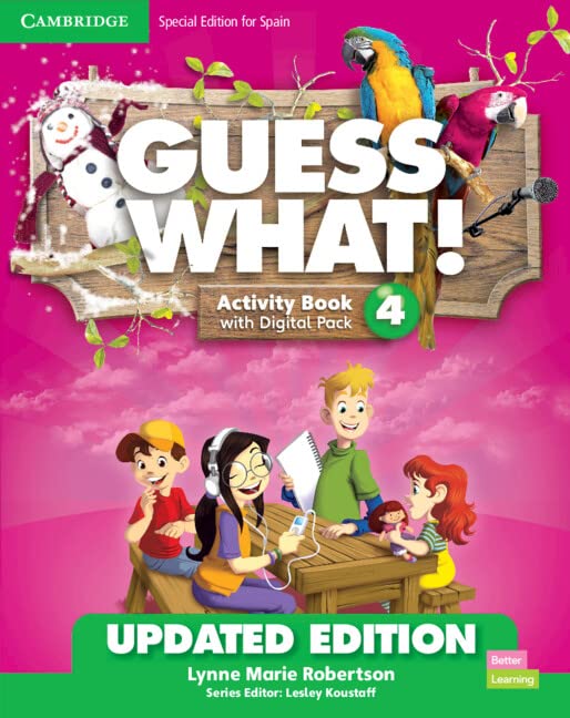 Guess What! Level 4 Activity Book with Digital Pack and Home Booklet Special Edition for Spain Updated (2023)