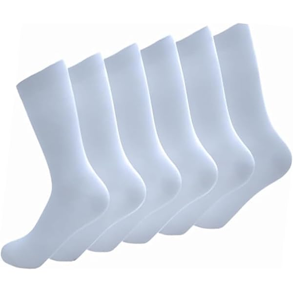 6 Paia Calzini Bambino/Bambina In Cotone Morbido - Unicolori, Sportivi, Traspiranti E Elastici - Foto 7