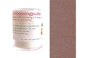 Sescha Embossing Puder von EFCO in braun - 10g Dose