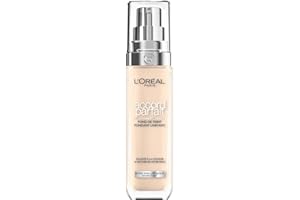 MAYBELLINE NEW YORK L'Oréal Paris - Fond de Teint Fluide - Hydratation 24H - Formule à l'Acide Hyaluronique - Tous les Types de Peaux - Accord Parfait - Teinte : Ivoire (1.N) - 30 ml