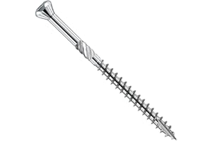 SCREW REBEL Facade Screws, 4.0 x 50 mm, Pack of 500, Hardened Stainless Steel with ETA Approval