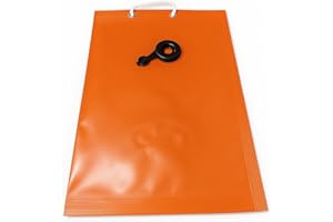 FERRI GROUP Sacco Sabbia Zavorra PVC 60x40cm, Made in Italy – Portata 13Kg - Antiforatura, Resistente al Calore e Urti – Sacchi di Appesantimento - Tappo Ermetico, Maniglia in Corda - Riempimento con Acqua