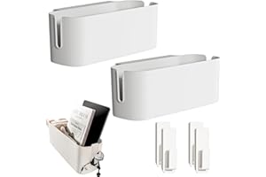 YUANYUU 2 Stück Bett Organizer zum Einhängen, Nwohnheim Hängebett Organizer Aufbewahrungskorb mit 2 Abnehmbarer Haken, Nachttisch Caddy zum Aufhängen für Buch Handy Kopfhörer