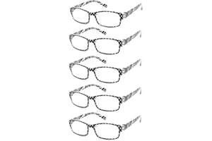 4sold The Reading Glasses Slim Readers Value 5 Pack Mens Womens